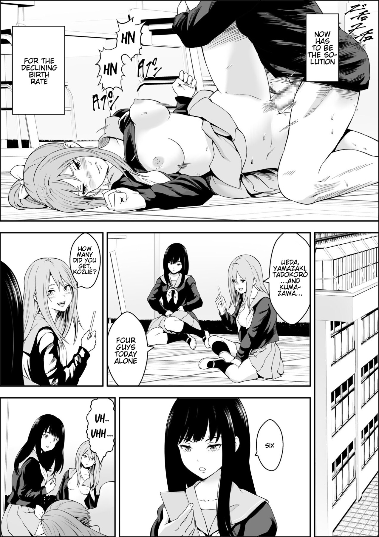 Hentai Manga Comic-Special Pregnancy Class-Read-14